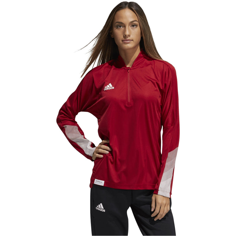 W Sideline 21 1/4 Zip LS Knit